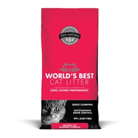 Kent Pet Group (Worlds Best) Kent Pet Group Worlds Best WB00612 Wbcl Clumping Multi-Cat; 28 lbs. WB00612